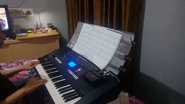 Top of the world - The Carpenters - YAMAHA PSR E423 смотреть онлайн