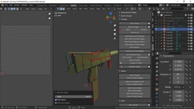 A Powerful Blender Addon For UV Unwrapping l Zen UV смотреть онлайн