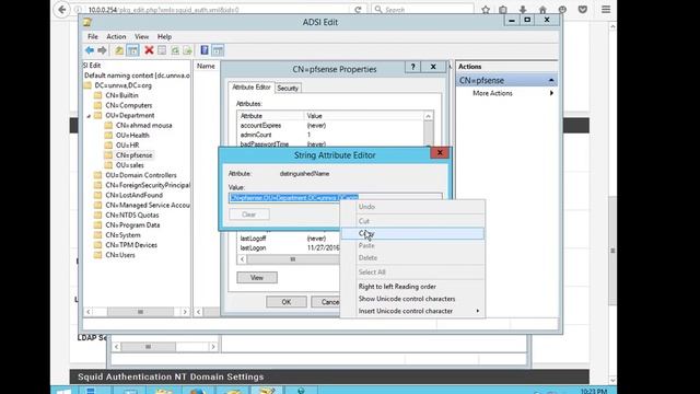 pfsense 11: pfsense with Active Directory ( https filter and Authenticaiton ) - Arabic - смотреть онлайн