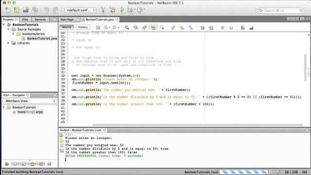 Java Programming Ep.4: Booleans & If Statements смотреть онлайн