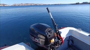 обкатка мотора MARLIN MP 40 AMHS PROLINE