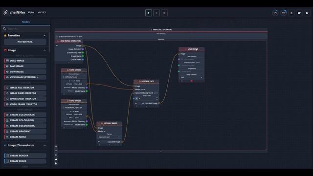 Пакетная обработка в chaiNNer (восстановление лиц и увеличение разрешения бесплатными нейросетями) смотреть онлайн