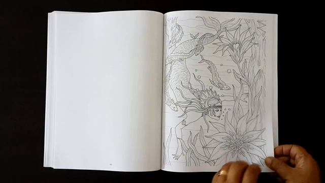 Saga: Fire & Water - Fantasy Art Adult Coloring Book Flip Through Video смотреть онлайн