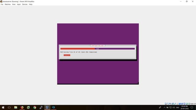 UbuntuServer16.04 installation using oracle box смотреть онлайн
