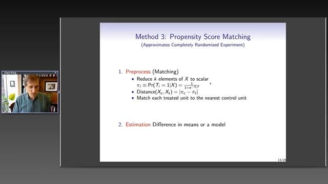 Gary King, "Why Propensity Scores Should Not Be Used for Matching" смотреть онлайн
