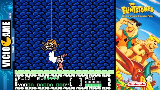 ? The Flintstones: The Surprise at Dinosaur Peak (NES) Complete Gameplay смотреть онлайн