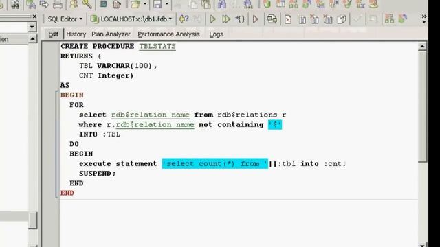 Firebird Training for Developers: 10 Writing stored procedures and triggers, part 2 смотреть онлайн