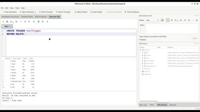SQL - Triggers смотреть онлайн