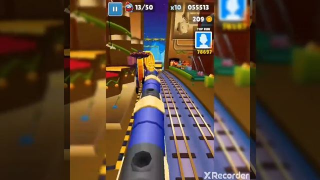 Играем в Subway Surf за ПОКО из Brawl Stars!!! смотреть онлайн