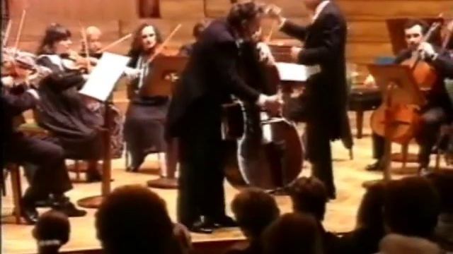 Koussevitzky Contrabass concerto. Simca Heled conductor, Gary Karr Contrabass смотреть онлайн