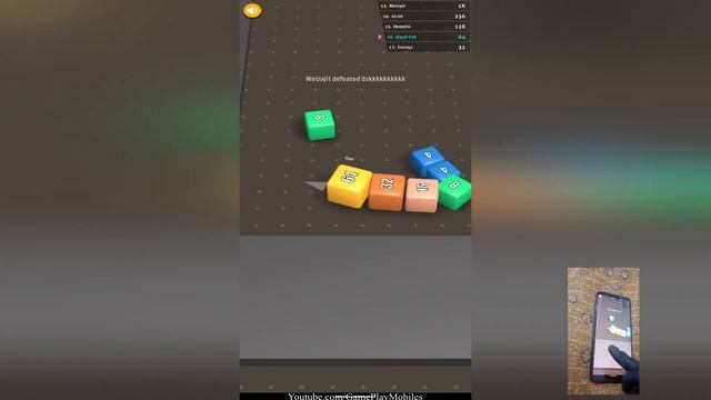 2048 Cubes.io arena - Gameplay Walkthrough смотреть онлайн