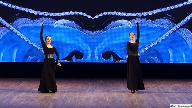 Элен Назарян и Виктория Арутюнова. "Ачарули" (грузинский танец)