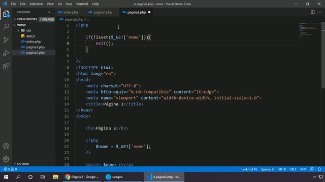PHP 8 PARTE 2 #071 ALGUNS MÉTODOS PARA CONTORNAR AUSÊNCIA DE VARIÁVEIS NA QUERY STRING смотреть онлайн