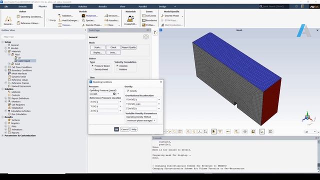 Adaptive Mesh in Multi Phase Flow Simulation Using Ansys Fluent смотреть онлайн
