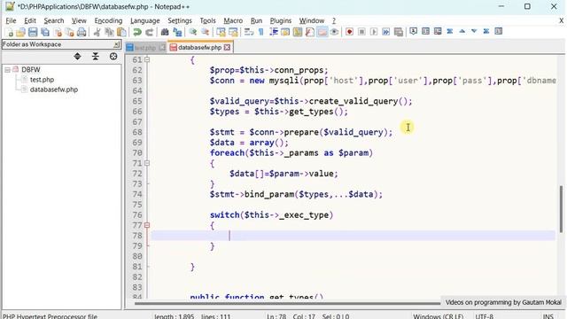 Build a database framework using mysqli library in PHP (code) | secure and minimum code смотреть онлайн