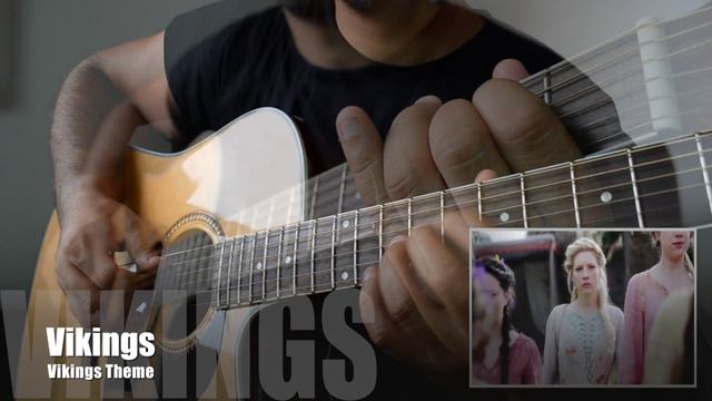 Vikings Theme (Acoustic Guitar Cover) смотреть онлайн