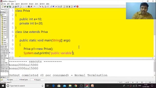 Private Members Can't Inherit base Class members смотреть онлайн