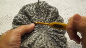 Мужская шапка шахматным узором ,вязание крючком,crochet hat (шапка №142)