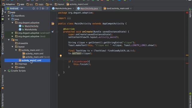 Android : interface adaptive 3/3 : finitions смотреть онлайн
