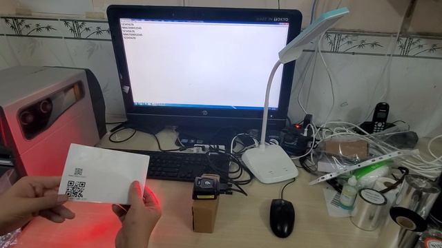 DEMO MÁY QUÉT BARCODE ZEBRA DS457-HD (USB port) смотреть онлайн
