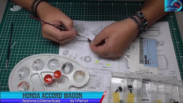 Honda Accord Wagon Maquette Aoshima 1/24ème Part 04 смотреть онлайн