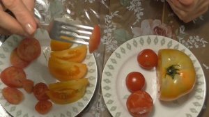 Помидоры с морозилки.