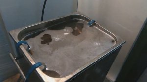Промывка внутренних полостей инжектора. Ультразвуковая ванна.