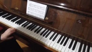 Разучиваем на ф-но: Филипп Колыбельная,  Руббах  Воробей(для начинающих, Восьмые ноты)