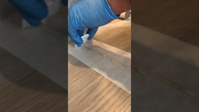 Как сделать стык плитки и ламината без порожка! смотреть онлайн