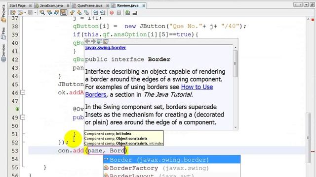 Java Swing Mock Exam Project-part 08 смотреть онлайн