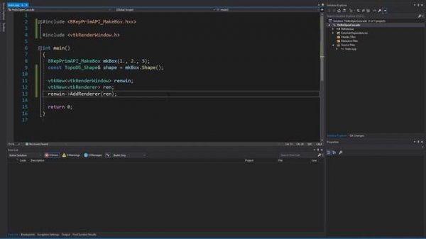 Lesson 2: Bring OpenCascade and VTK together