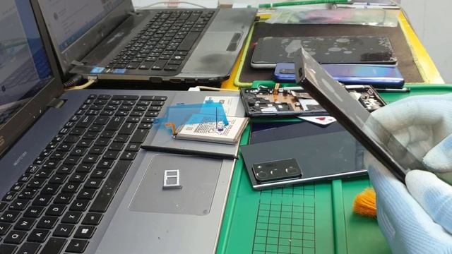 Note 20 Ultra Black Screen Or Won't Turn On| Sor Samoun