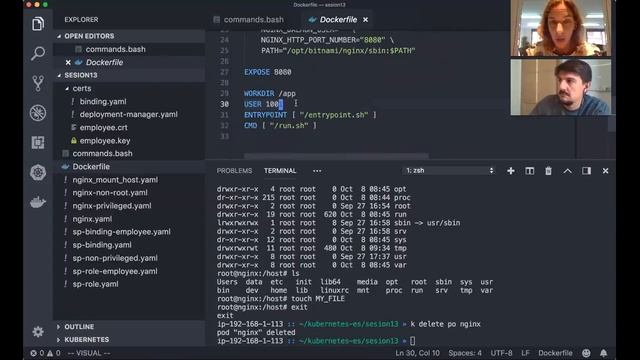Capitulo 113 - Seguridad en Kubernetes. Parte 1: Riesgos y mitigaciones como usuarios смотреть онлайн