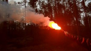 Тест фальшфейера. Фальшфейер красного огня Ф-3К