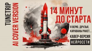 14 минут до старта (Я верю друзья...). Кавер. ИИ кавер-версия.