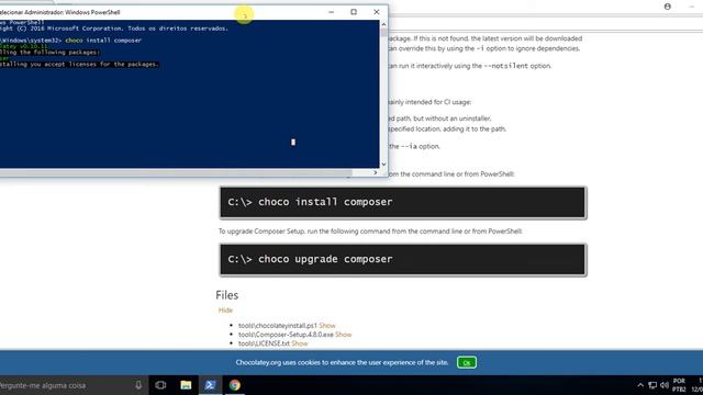 Instalação do Composer via Choco! смотреть онлайн