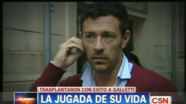 C5N - FÚTBOL: TRANSPLANTARON CON ÉXITO A LUCIANO GALLETTI смотреть онлайн