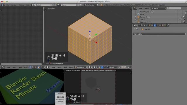 Selecting Objects with Blender смотреть онлайн