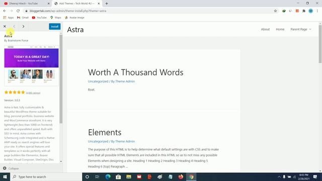 Top 3 Themes for WordPress Website In Free || Top 3 Blogging Theme || Top 3 Ecommerce Themes || 202 смотреть онлайн