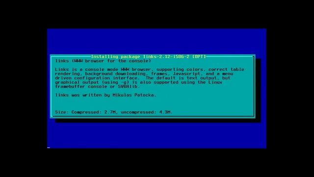Установка Slackware 14.2 смотреть онлайн