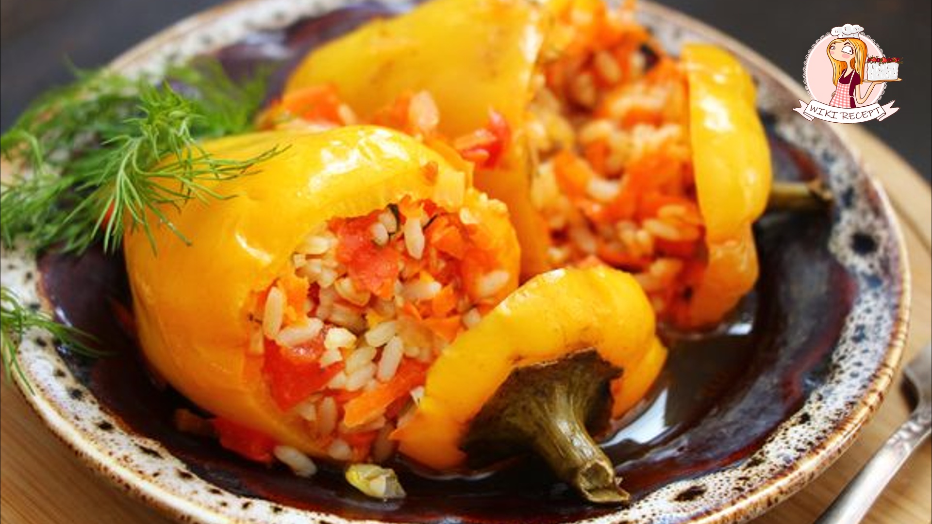 ПЕРЕЦ, фаршированный ОВОЩАМИ с РИСОМ. Вкусный рецепт овощного блюда смотреть онлайн