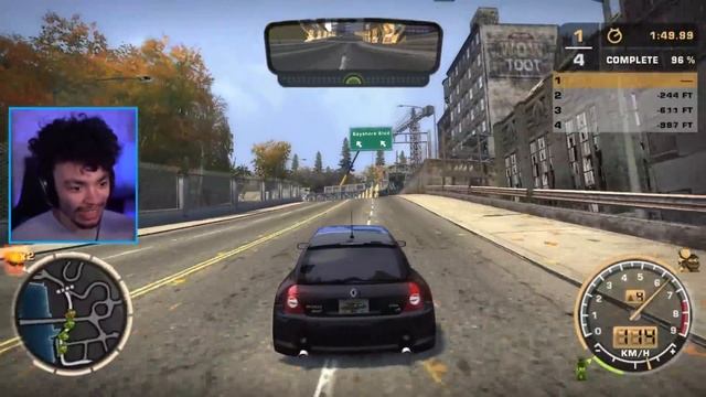 STEALING The Famous Sim Racing Mans Car! (Need for Speed Most Wanted Pepega Mod #5) смотреть онлайн