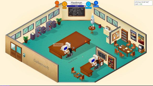 Let's Play Game Dev Tycoon (PC Gameplay) - Part 3: Sarah is Incompetent смотреть онлайн