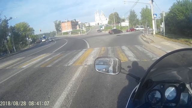 Как не надо ездить!!! Honda VFR 800 5 th смотреть онлайн