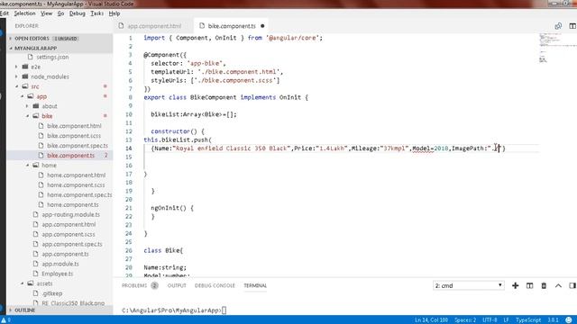 Part 7 - Display a List of Records in Angular 5 | Bike List смотреть онлайн