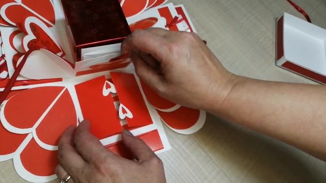 Коробка сюрприз для любимой девушки Скрапбукинг обзор смотреть онлайн