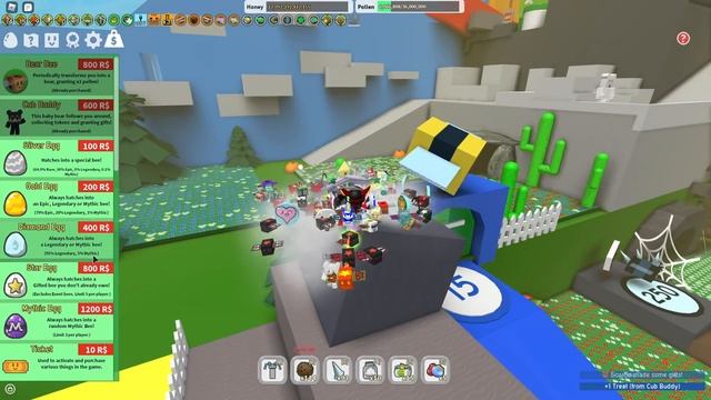 ГДЕ ВЗЯТЬ АЛМАЗНОЕ ЯЙЦО В Bee Swarm Simulator! СИМУЛЯТОР ПЧЕЛОВОДА ГАЙД! смотреть онлайн