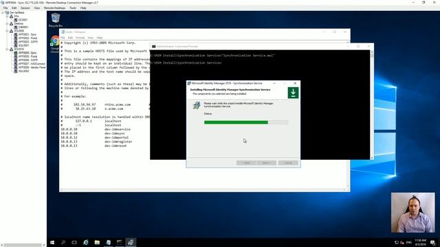 FIM to MIM Side By Side Upgrade - Sync Engine смотреть онлайн