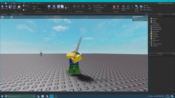 Block System + Sword and Shield Block System. Roblox Testing / Mini showcase