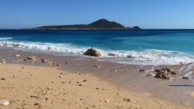 Турция. Капуташ. Лучший пляж Турции! Бирюзовое море посреди скал. Турция на автомобиле смотреть онлайн